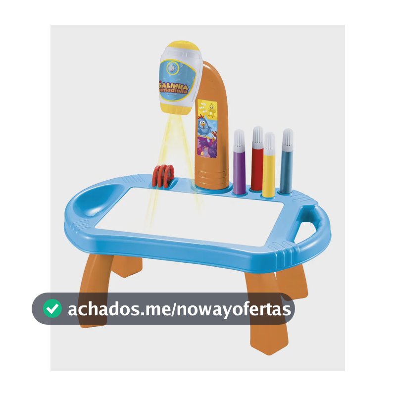 Mesa Projetor - Galinha Pintadinha - Yes Toys
