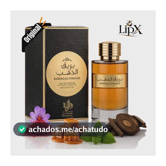 Perfume Árabe Al Wataniah Bareeq Al Dhahab 100ml Eau De Parf