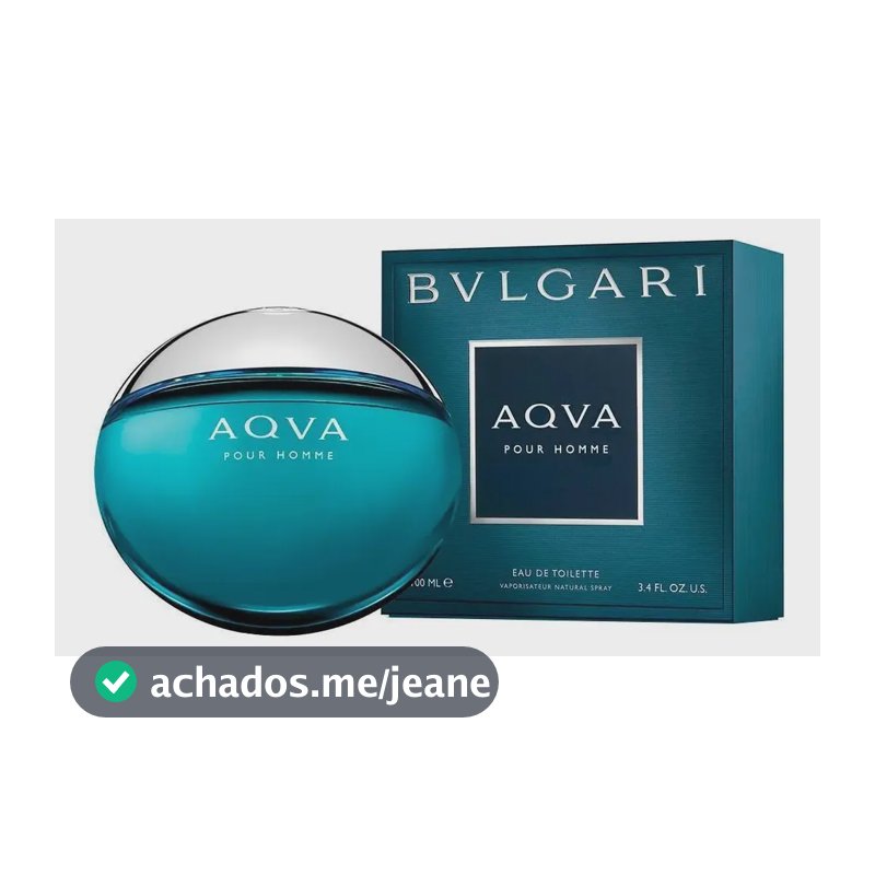 Bvlgari Aqva Pour Homme Masculino Eau De Toilette 100ml