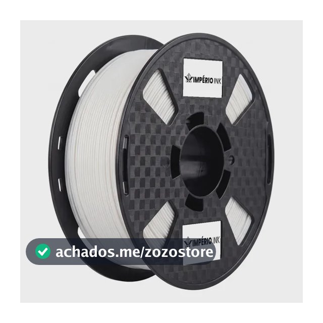 Filamento Para Impressora 3d 1.75mm 1kg Petg Branco