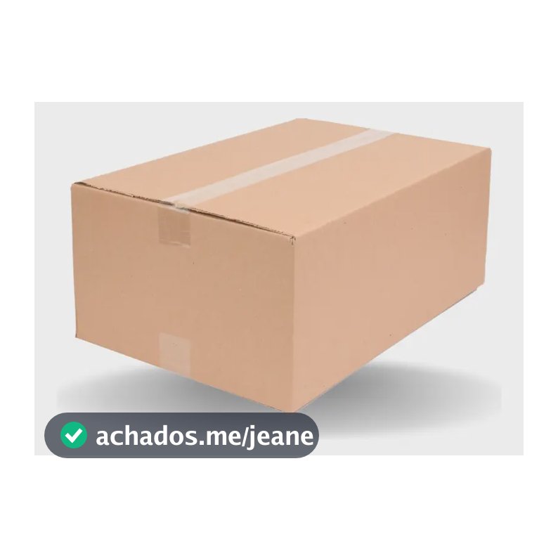 Caixa De Papelão Mudança Correio 50x33x20 - T01 - 5 Cxs Cor Parda