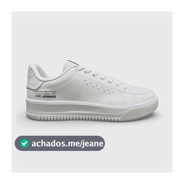 Tênis Masculino Olympikus Eros Casual Confortável Leve Branco 2 42