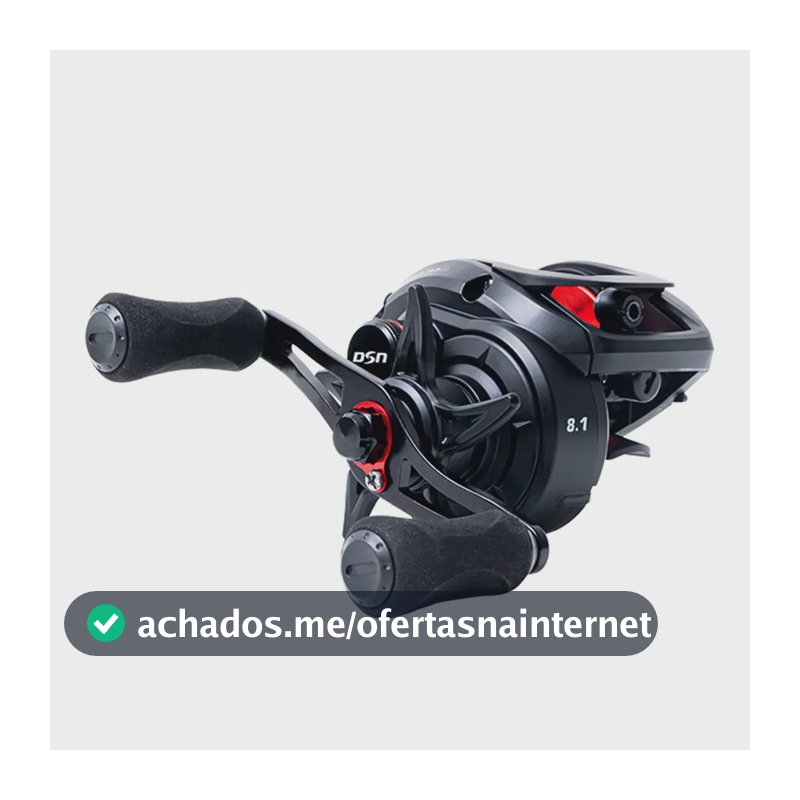 Carretilha de Pesca Akame 10 Rolamentos by Fábio Baca Direita - Daisen