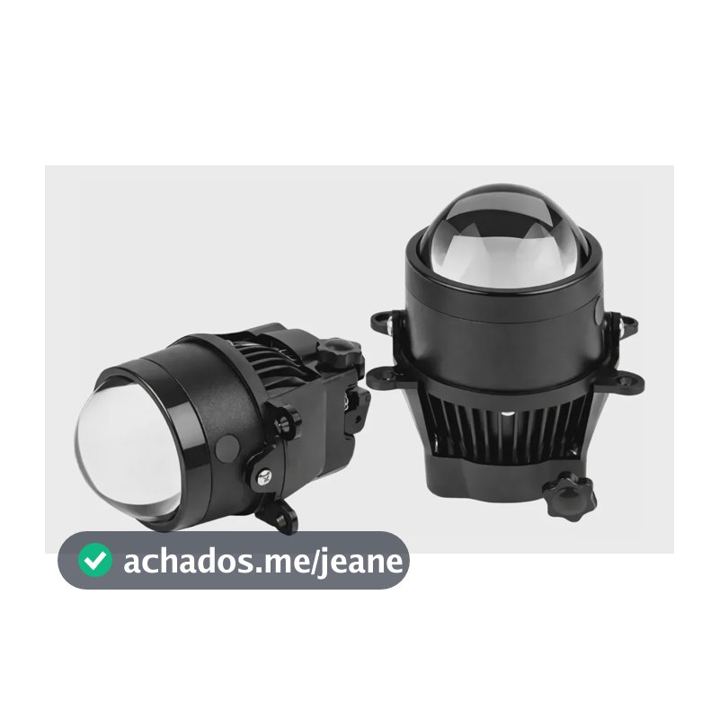 Biled Projetor 3 Polegadas Blindado Farol Milha 6500k Trasparente