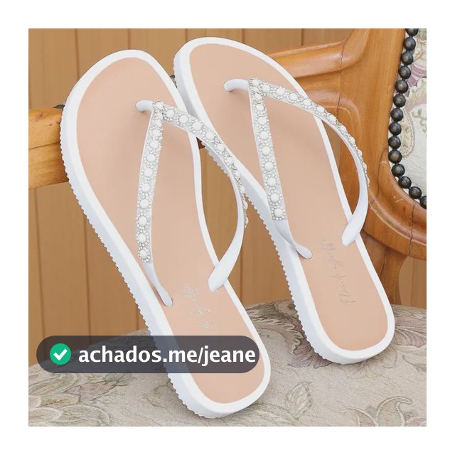 Chinelo De Dedo Flor De Griffe Feminino Strass Casual Praia