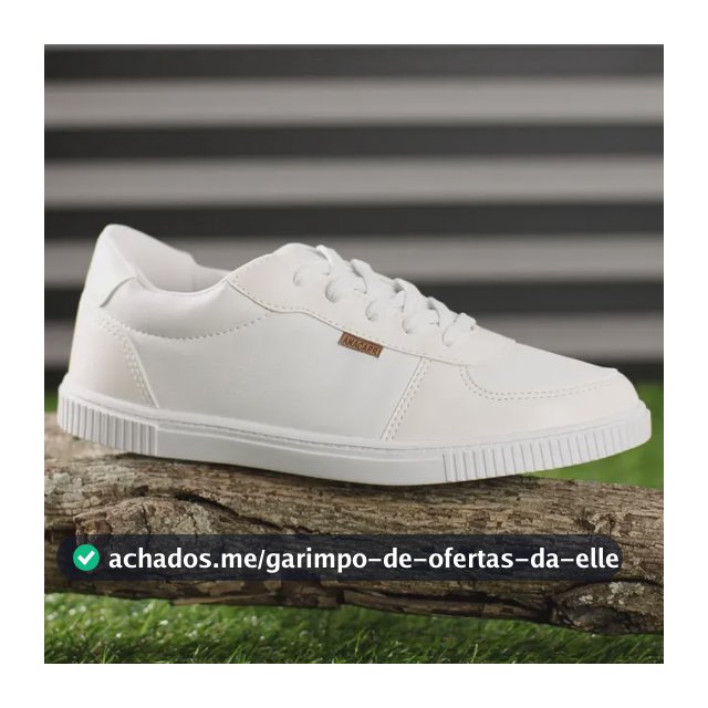 Tenis Anacapri Mist Branco Feminino Casual Slim
