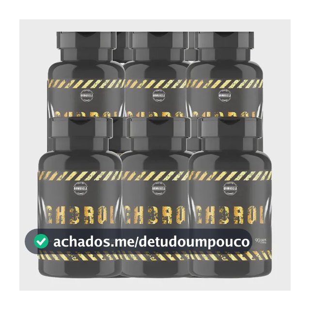 10 Ghdr0l - Ghmuscle Sem Sabor