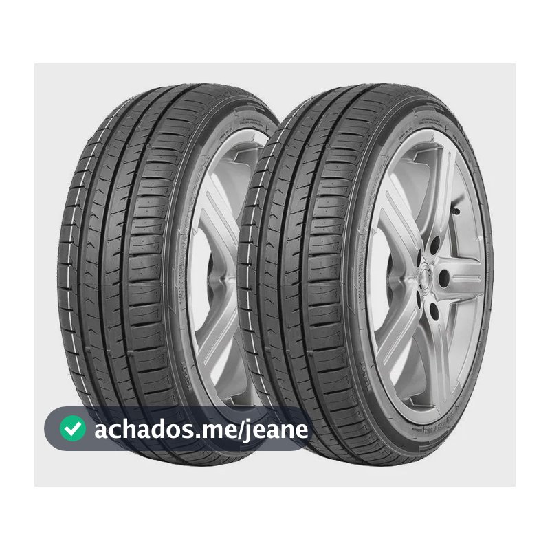 Kit 2 Pneus Invovic Aro 16 205/55r16 El601 91v Corolla Civic 308 Jetta V