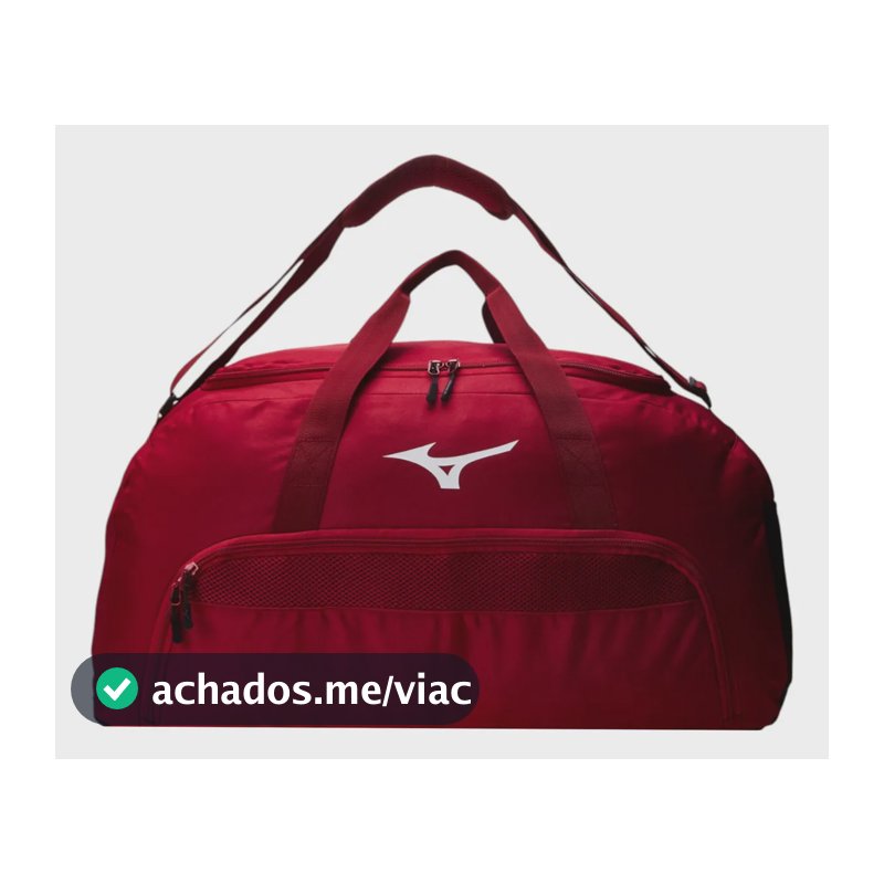 Mala De Treino Soft Ii Mizuno Vermelho