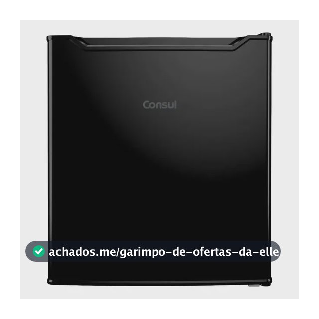 Frigobar Consul Preto 47 Litros - CRC04ME