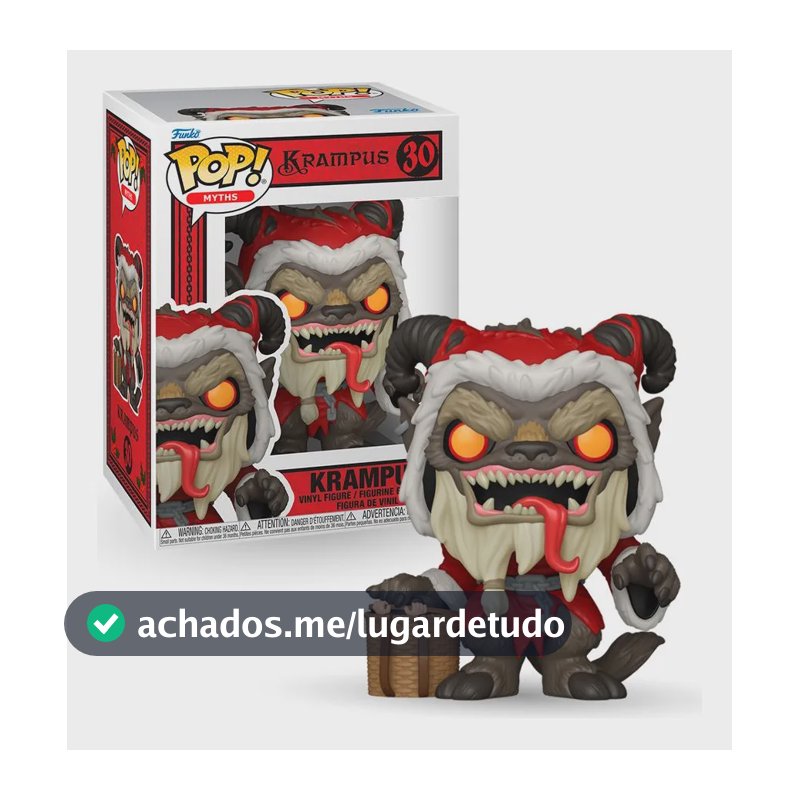 Boneco Funko Pop! Lendas De Natal - Krampus