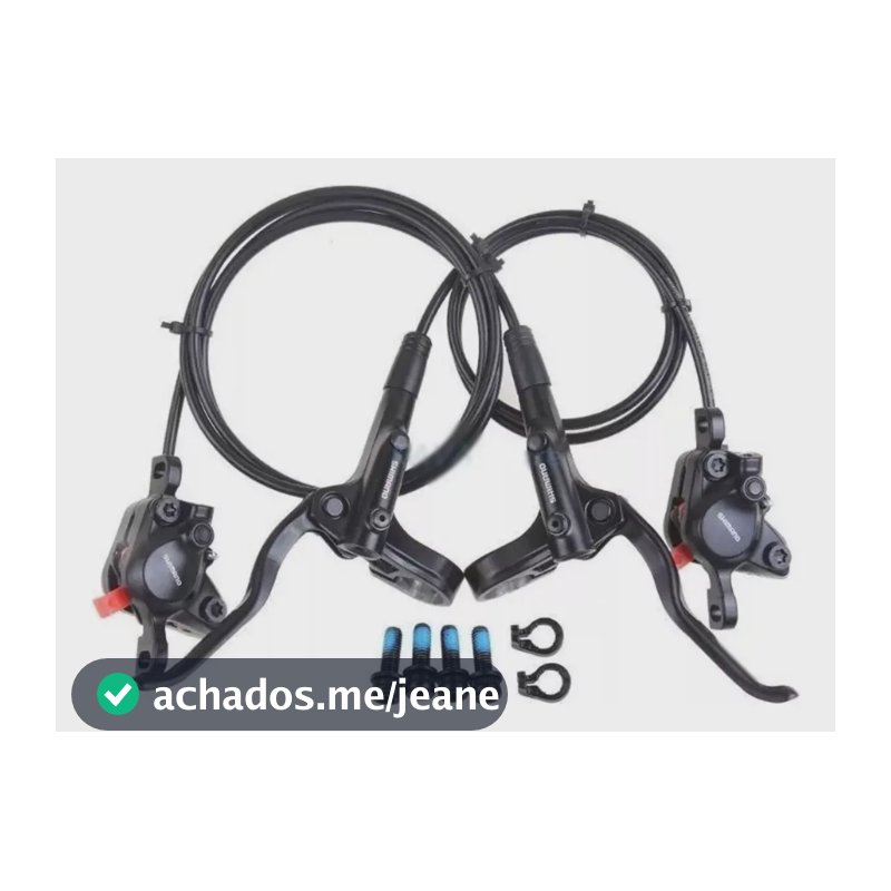 Par Freio A Disco Shimano Hidráulico Altus Mt200 Bike