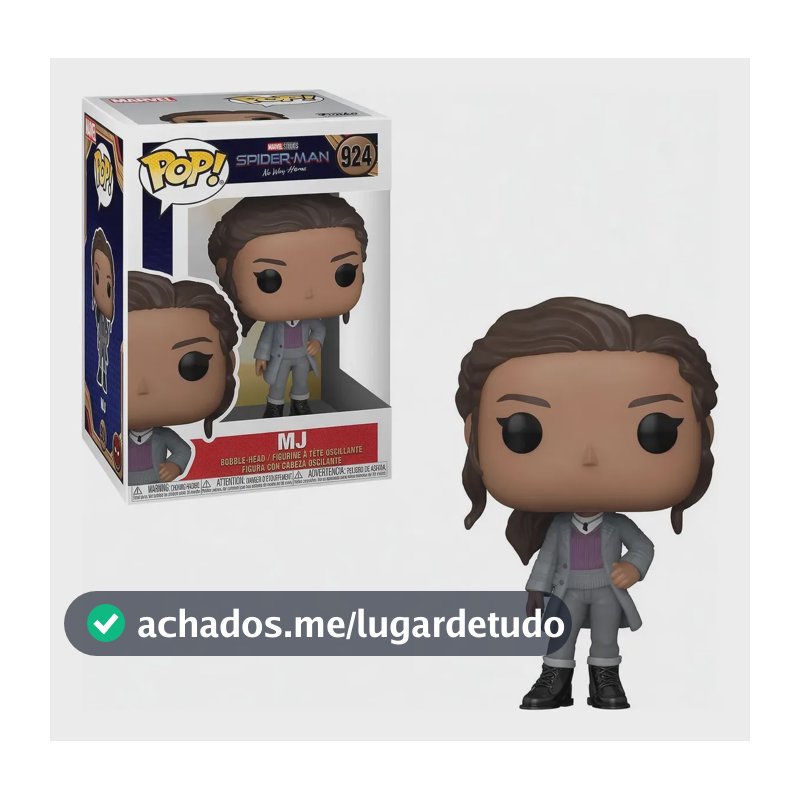 Boneco Pop Funko Marvel Homem Aranha Sem Volta Casa Mj #924