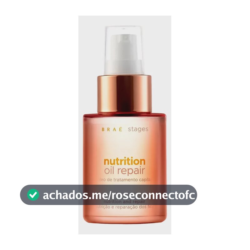 Braé Óleo Capilar Stages Nutrition Repair 60ml