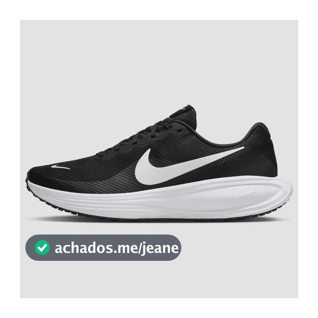 Tênis Nike Revolution 8 Masculino Preto/branco 41 Br