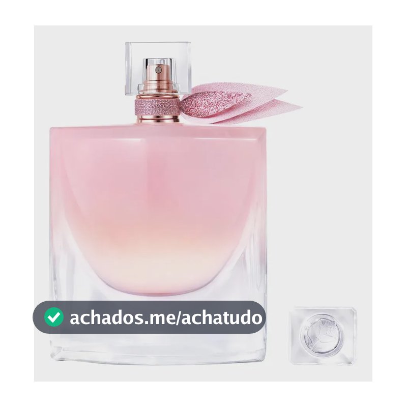 Perfume Feminino Floral Almiscarado com Baunilha Glaceada, Almíscar Branco e Jasmim Solar, Alta Fixação e Fragrância de Longa Duração, La Vie est Belle Vanille Nude Lancôme, 100ml