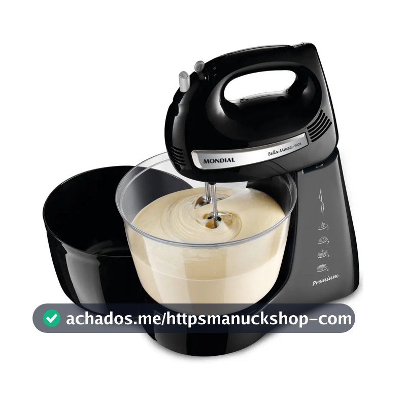 Batedeira Bella Massa, Mondial, 500W - B-23 NP