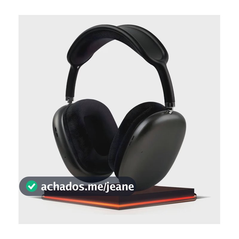 Fone De Ouvido Bluetooth Sem Fio P9 Ergonômico Cor Preto