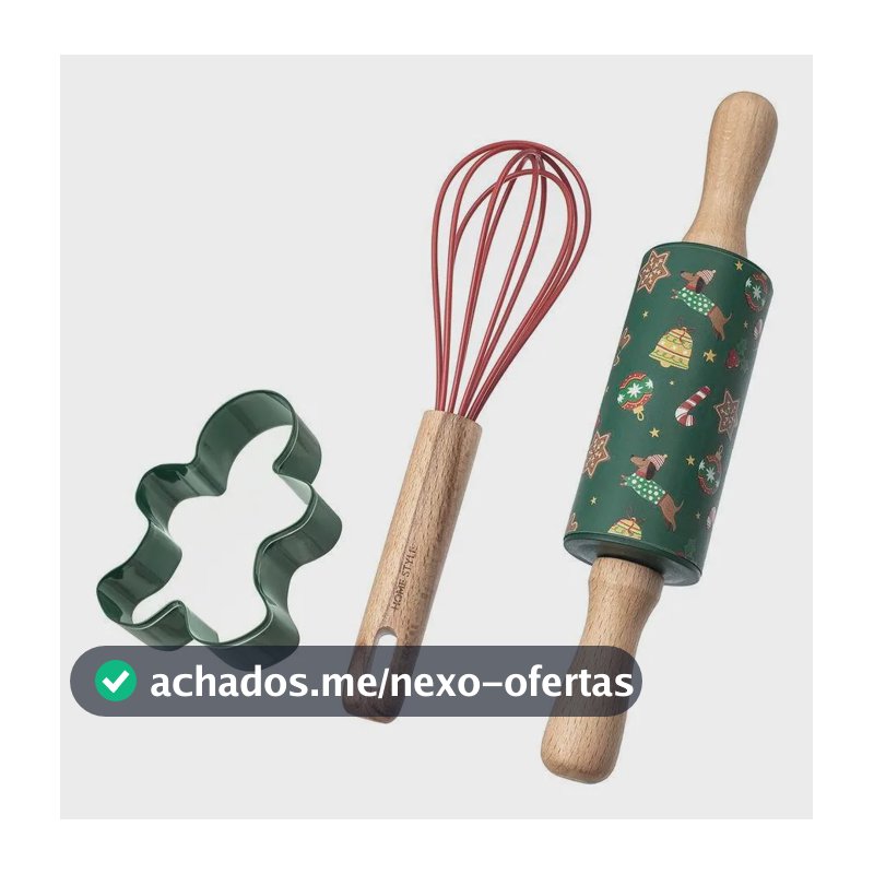 Jg Confeitaria Natal Fun Mix 3pcs Saz Home Style