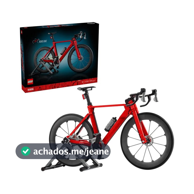 Lego Icons Bicicleta De Estrada Com 1015 Peças
