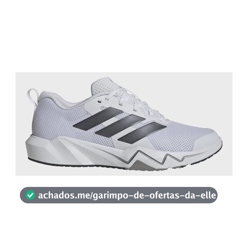 Tênis Masculino Rapidmove Go Trainer adidas Branco Lisa 41 Br