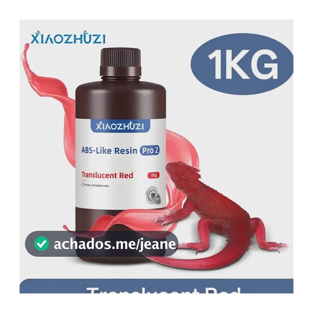 Xiaozhuzi Resina Abs-like 1kg   Bege, Preto  Impressora 3d