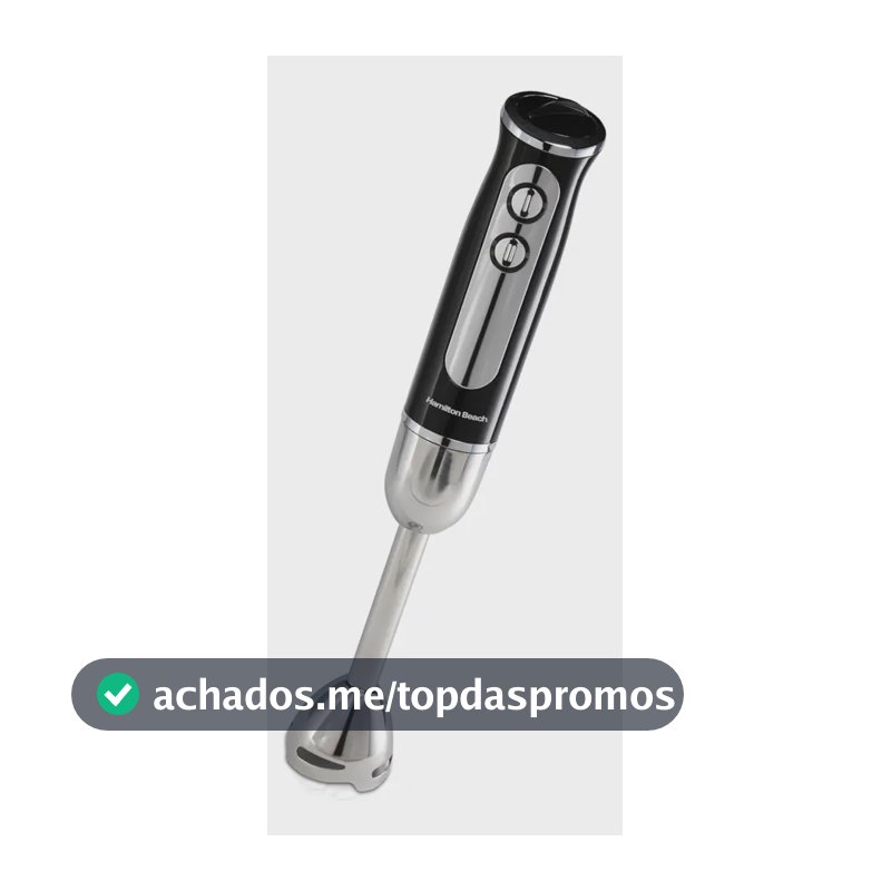 Mixer Inox Hamilton Beach Aswe-013 Com 8 Velocidades Cor Preto/Prata