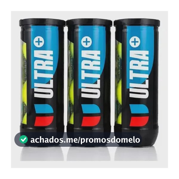 kit com 9 bolas Bola De Tênis Ultra+