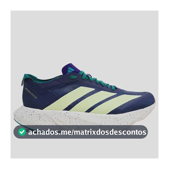 Tênis Masculino Adizero Drive Rc adidas Azul Liso 41 Br