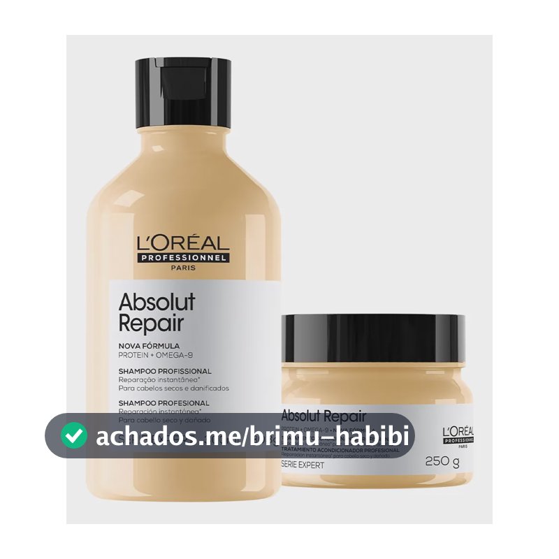 Kit L'oréal Professionnel Absolut Repair Shampoo + Mask