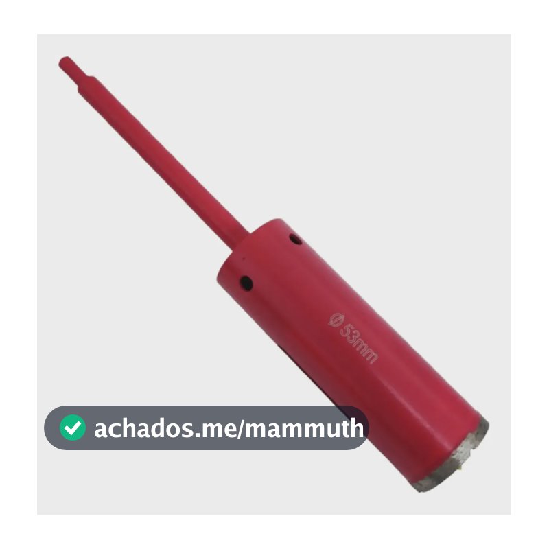 Serra Copo Haste E Pino 53mmx150 Cano Longo Ar Condicionado