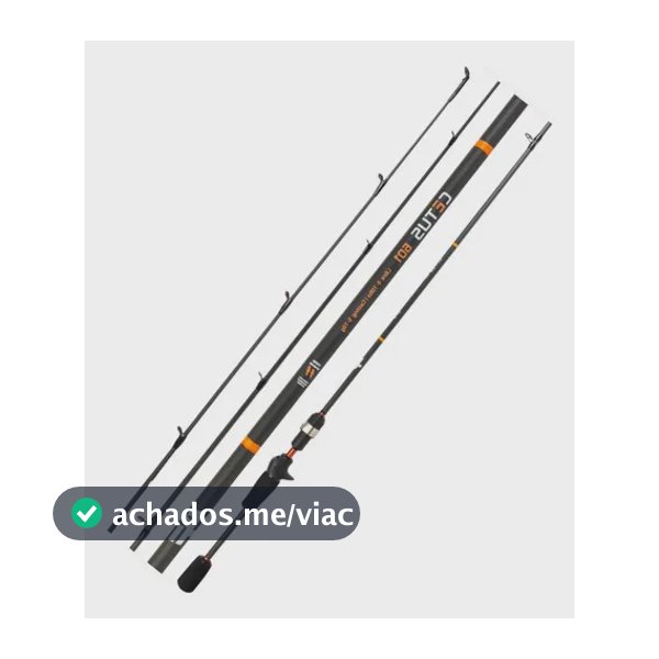 Vara Carretilha New Cetus Albatroz 1,83m 10lb - Inteiriça