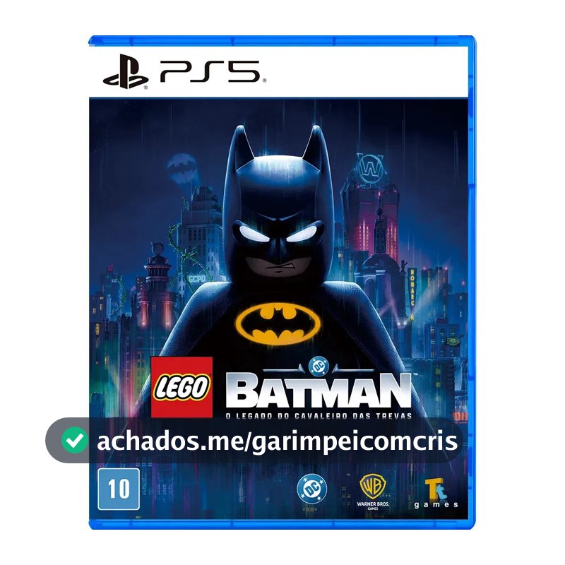 Jogo Lego Batman O Legado Do Cavaleiro Das Trevas Físico