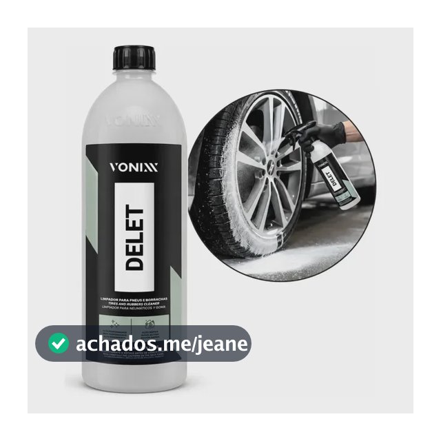 Delet Vonixx Limpador Para Pneus E Borrachas 1,5L