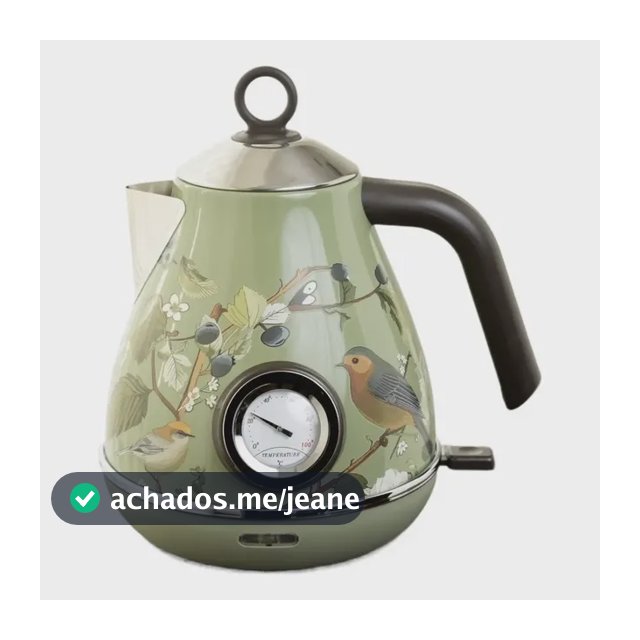 Chaleira Elétrica Retrô De Água Quente, Leve E Elegante