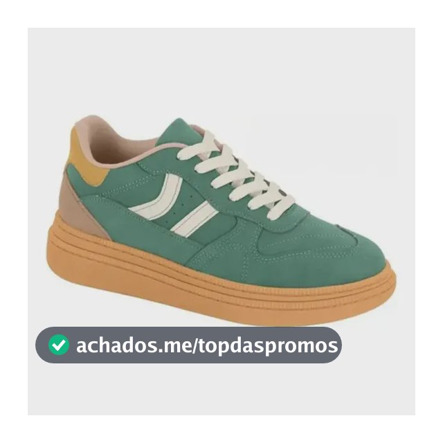 Tênis Feminino Nobuck Casual Conforto Moleca Original