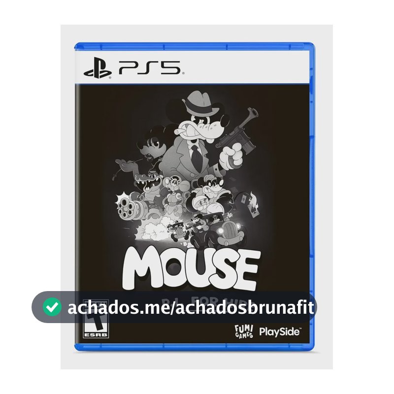 Jogo Mouse Pi For Hire Ps5 Midia Fisica