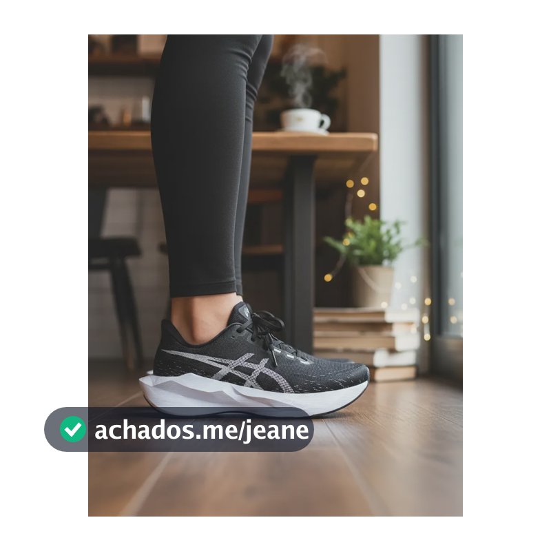 Tênis Feminino Asics Novablast 6 - Preto Preto Lisa 37 Br