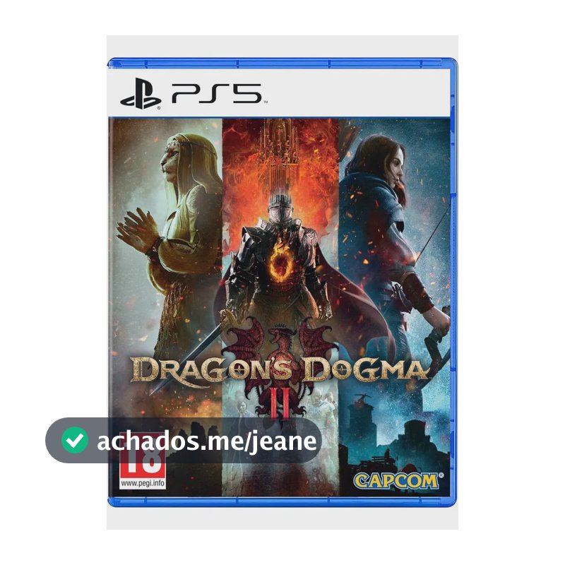 Jogo Dragons Dogma 2 Ps5 Europa Midia Fisica