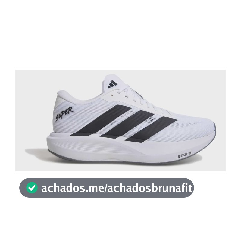 Tênis Masculino Super adidas Branco Lisa 41 Br