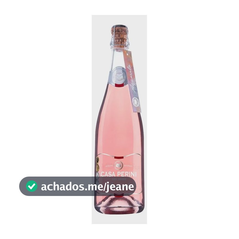 Espumante Rosé Aquarela Moscatel Casa Perini 750ml