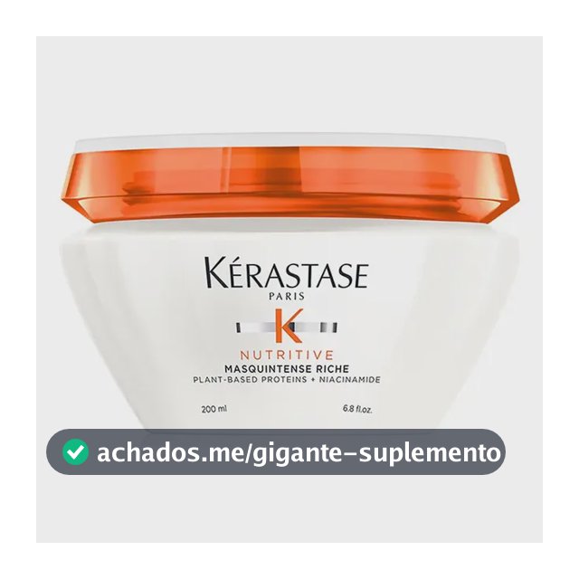 Máscara Kérastase Nutritive Masquintense Riche 200ml