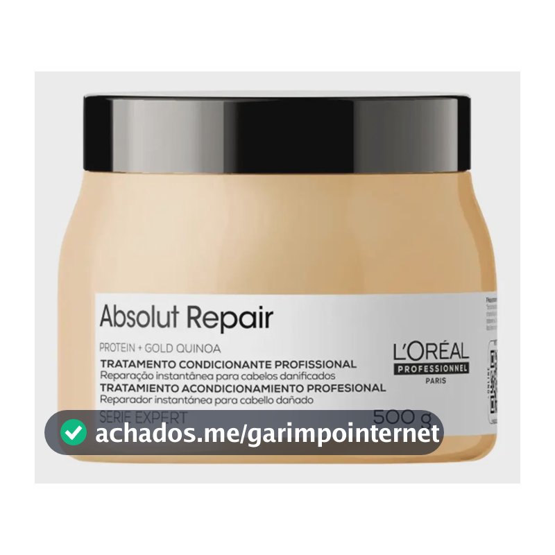 Absolut Repair Gold Quinoa Máscara 500g - L'oréal