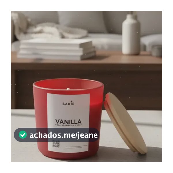 Kit Acendedor Eletrico Usb + Vela Aromatica Perfumada 190g