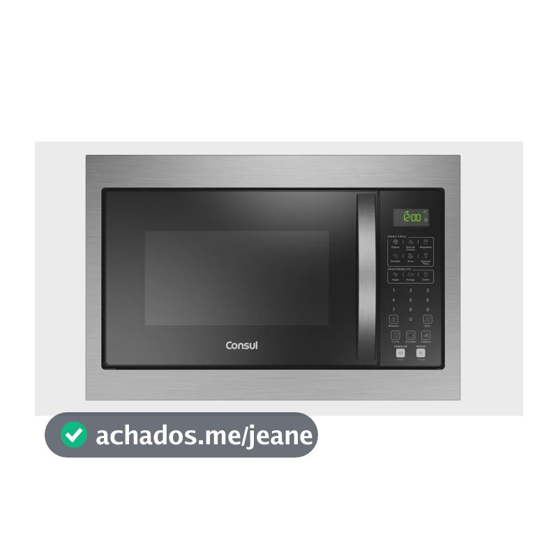 Micro-ondas De Embutir Cm146ae 32l Preto Consul  220v