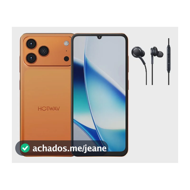 Cappa  Uranyx Hotwav A17 Pro Max 128 Gb Memoria 12 Gb Ram Laranja - 12.128