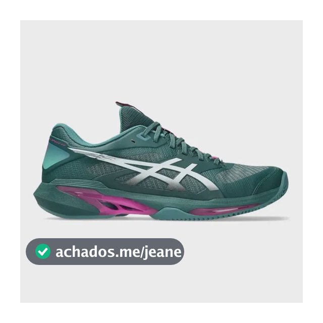 Tênis Asics Solution Speed Ff 4 Clay Masculino New Dark Neptune White Liso 39 Br