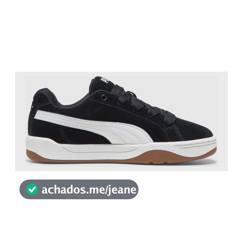 Tênis Masculino Park Lifestyle Easy Puma Puma Black-frosted Ivory Geométrico 39 Br