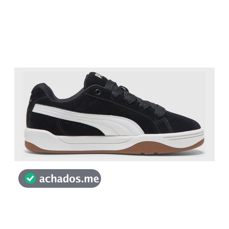 Tênis Masculino Park Lifestyle Easy Puma Puma Black-frosted Ivory Geométrico 39 Br