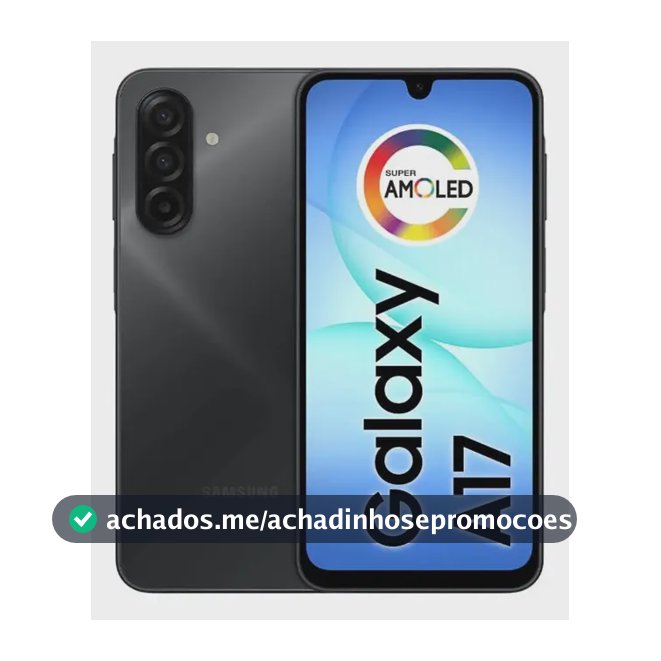 Smartphone Samsung Galaxy A17 8GB 256GB 50MP 6.7"